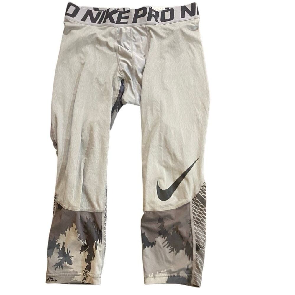 Nike Pro Hypercool Compression Large Black & Gray - image 1